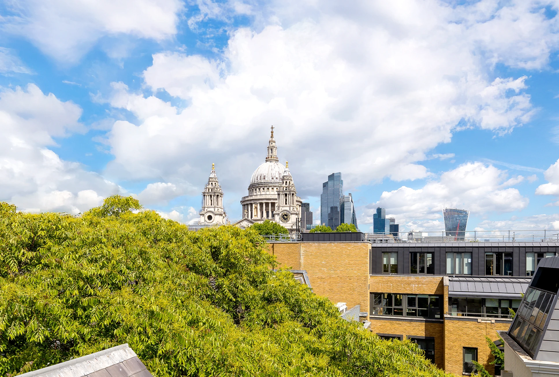  Views of St Paul’s and The City from 6th Floor Terrace